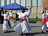 MHG and other dancers at the Fall Street Festival in Yankinville NC.